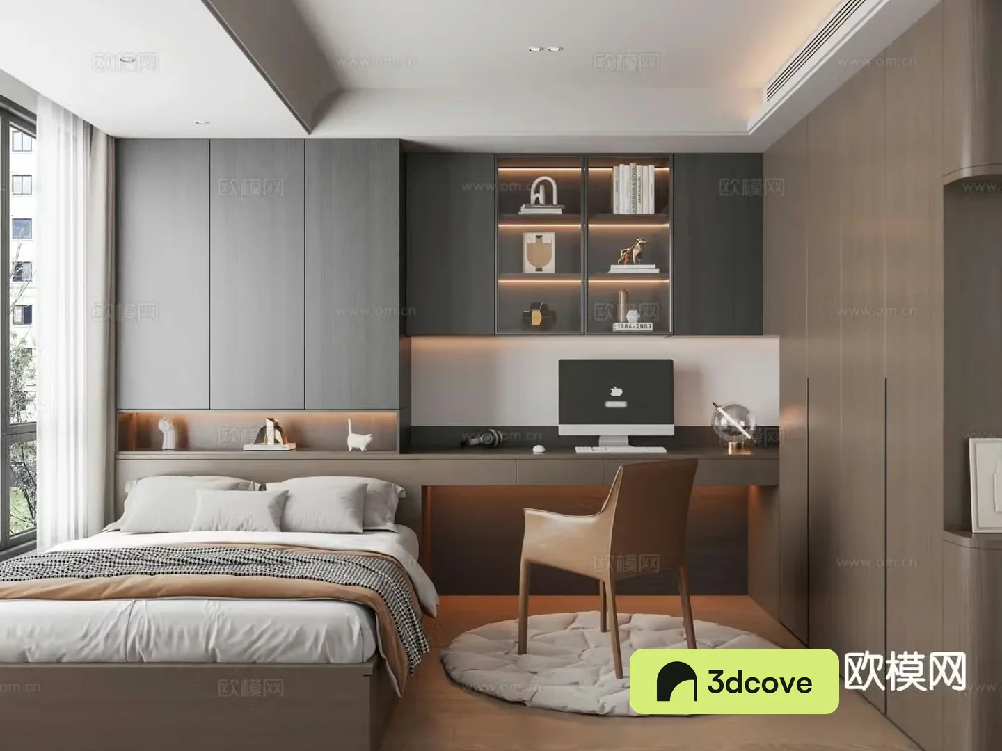 Italian tatami bedroom