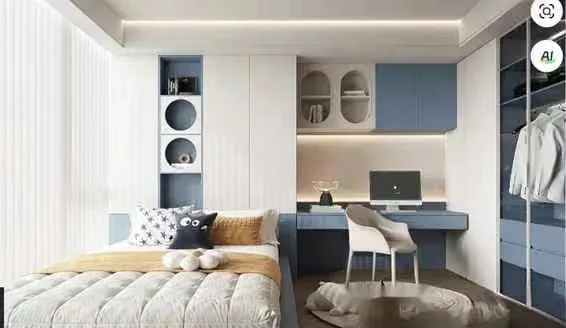 Modern Teenage Bedroom 3D Model – 13272 – VRAY Render