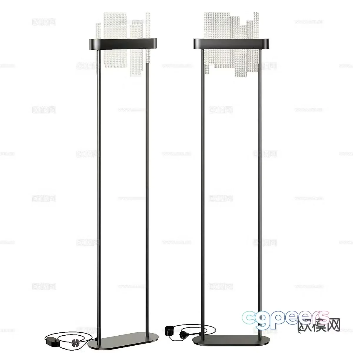 Italian floor lamp 3d model