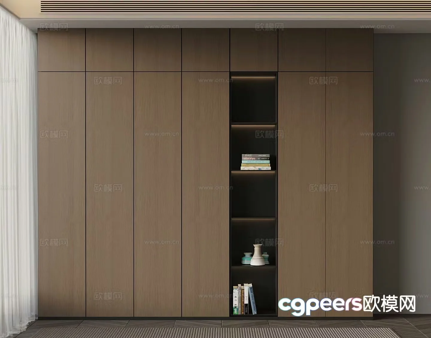 Italian wardrobe 3d model