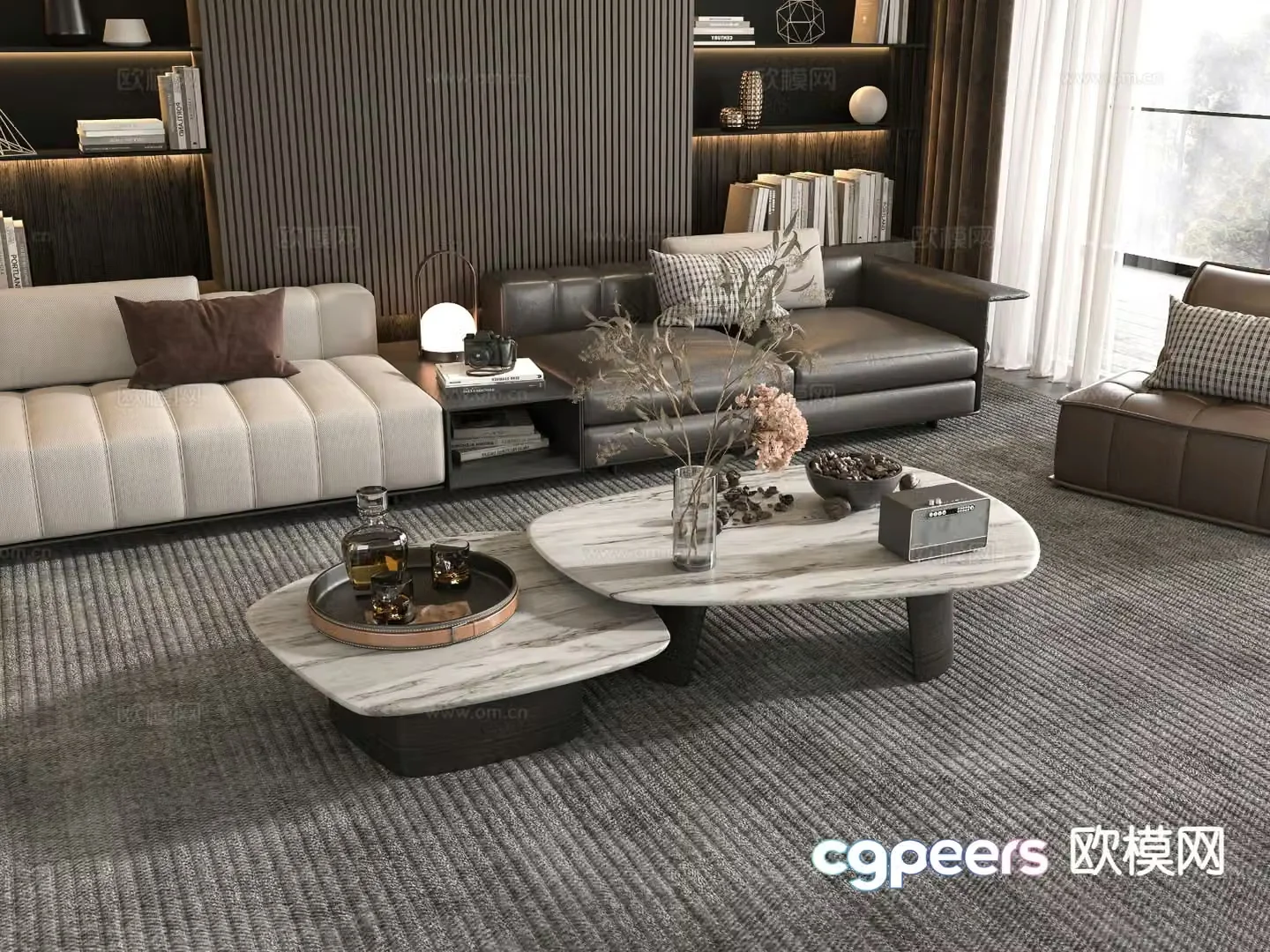 3D model of mother-in-law coffee table