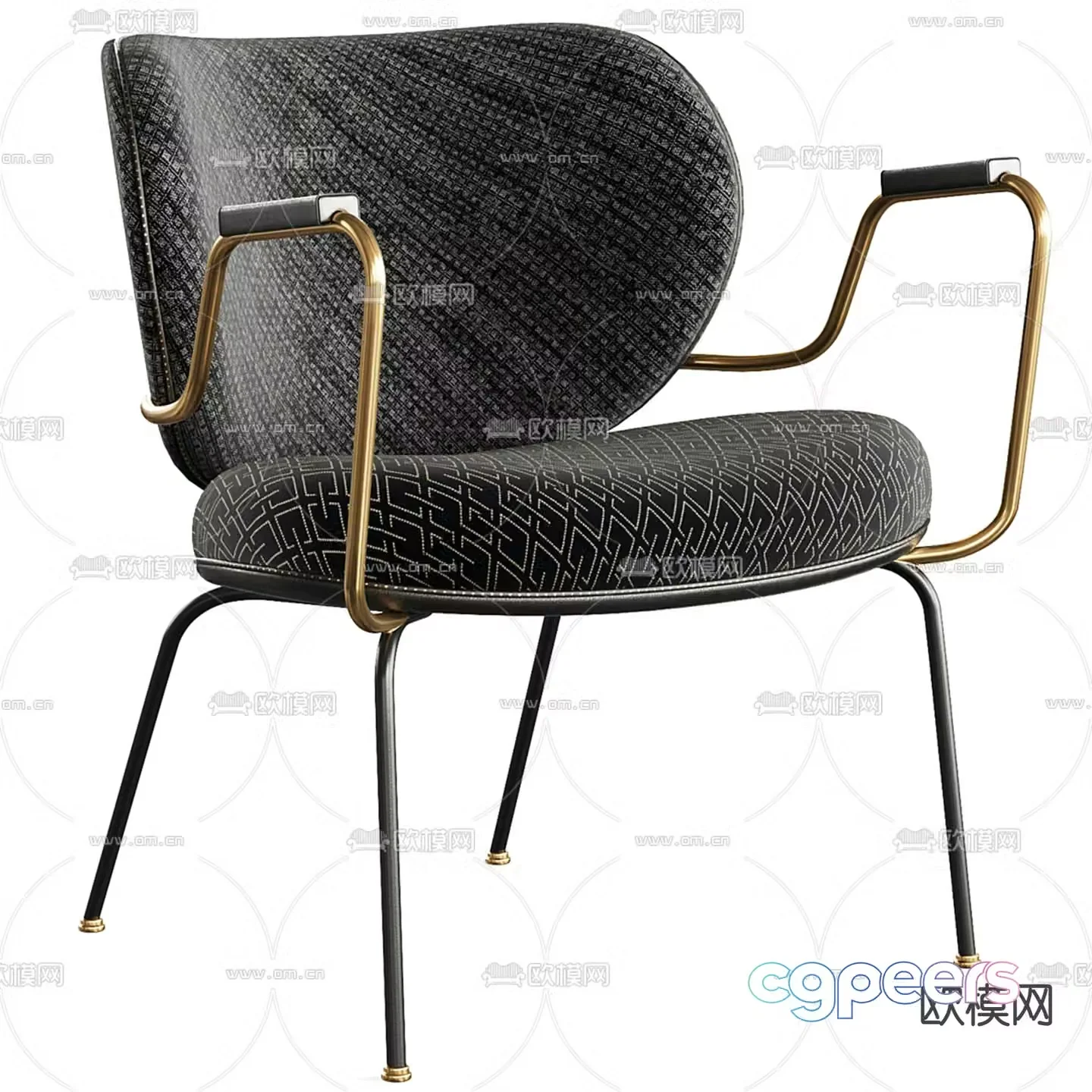 Chair Leisure Chair Armchair 3d Model