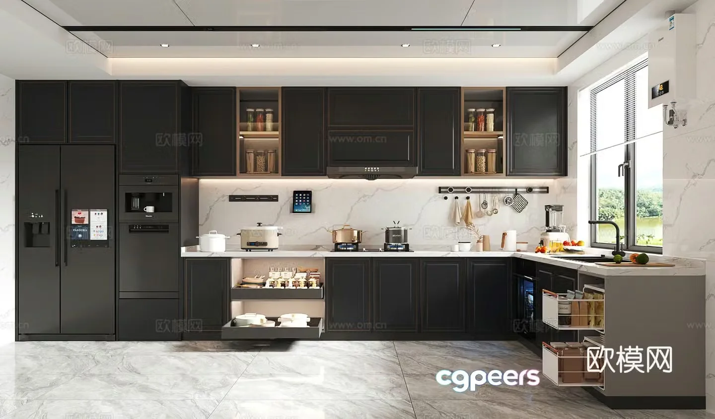 Kitchen Cabinet Kitchen Design Cabinet Design Kitchen Cabinet 3D Model