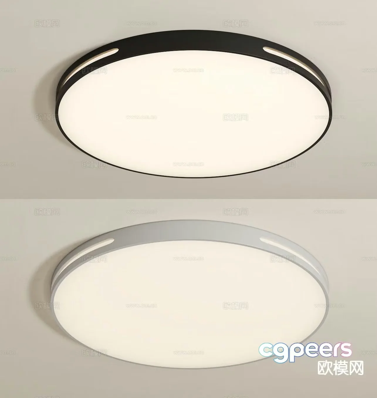 Modern ceiling lamp 3d model