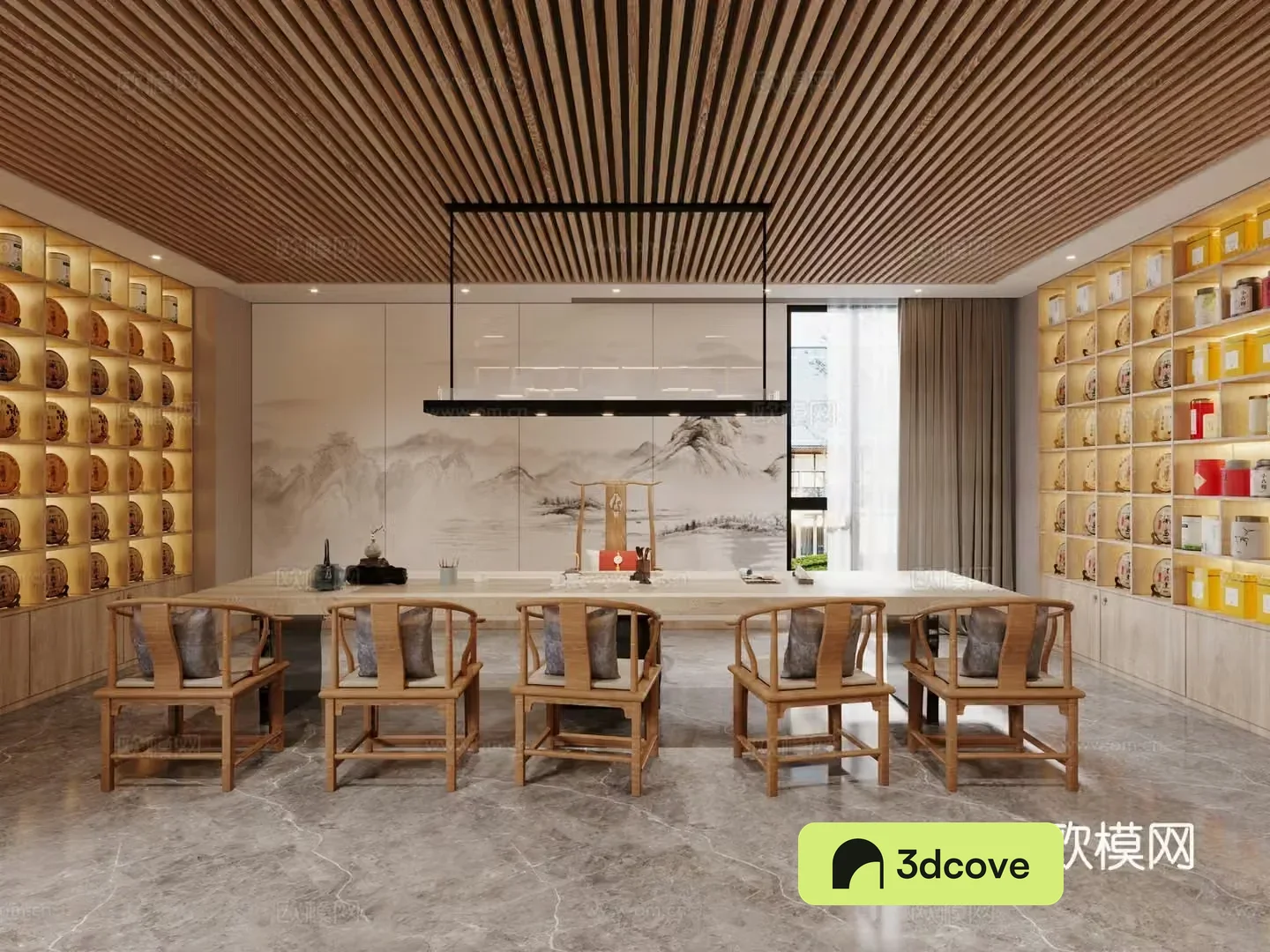 New Chinese tea house