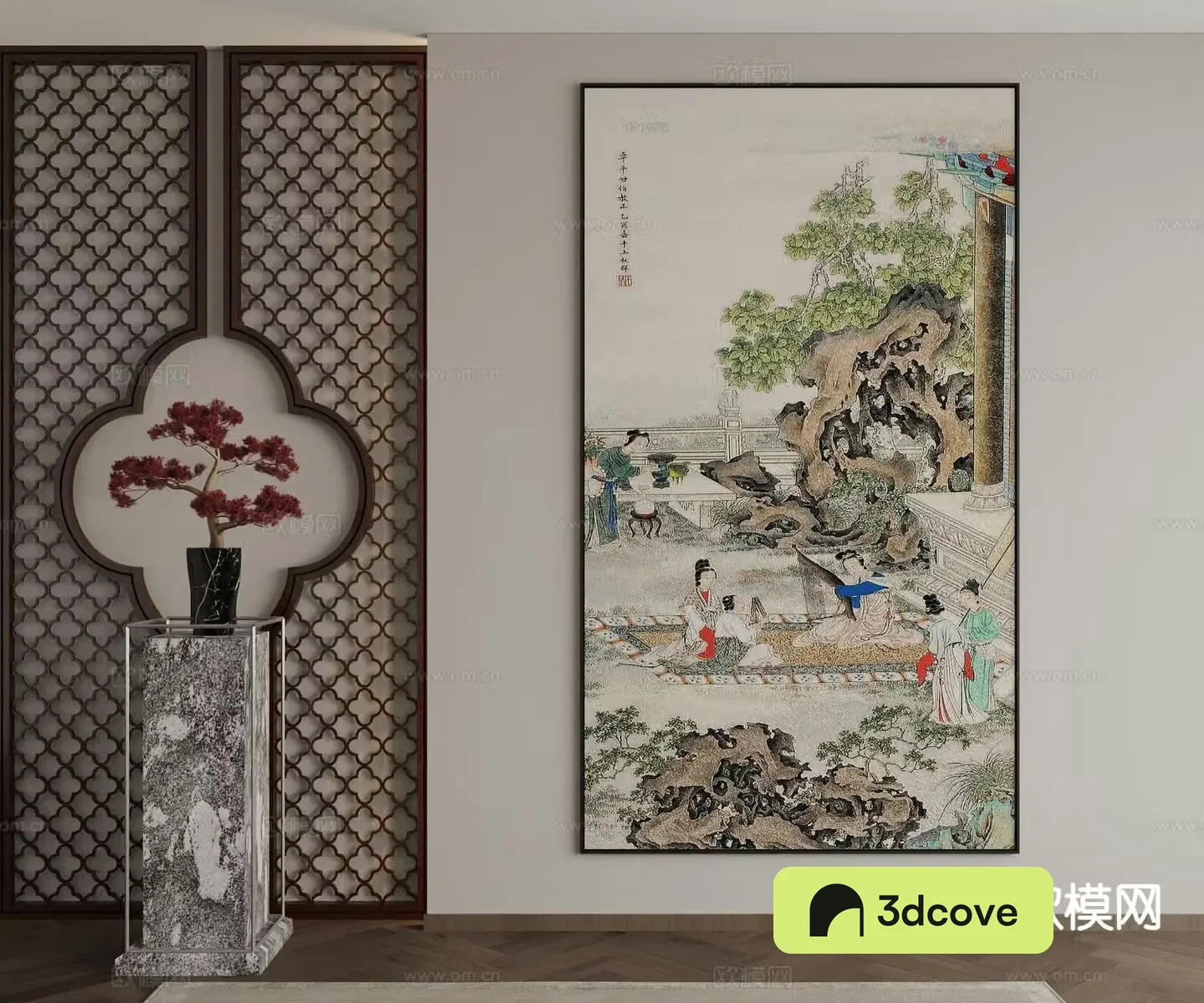 New Chinese style ink painting decorative painting