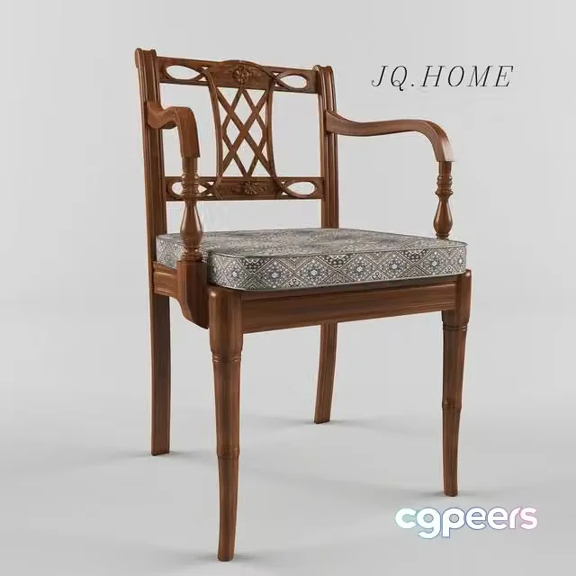 3ds Max Free – Chair JQ.HOME