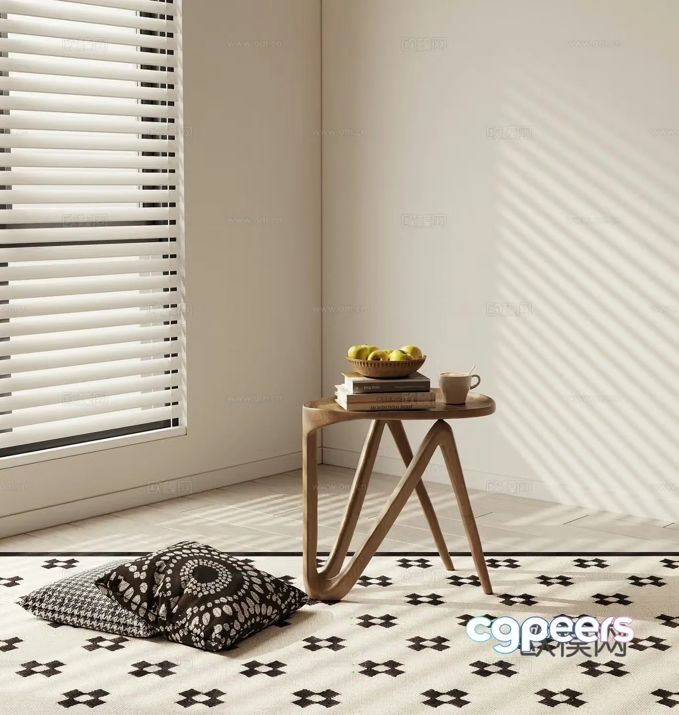 3D model of side circle