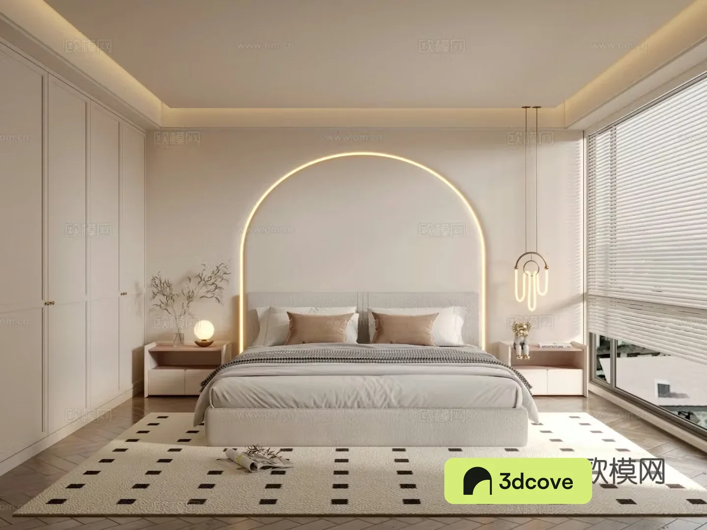 Wasabi Bedroom Master bedroom 3D model