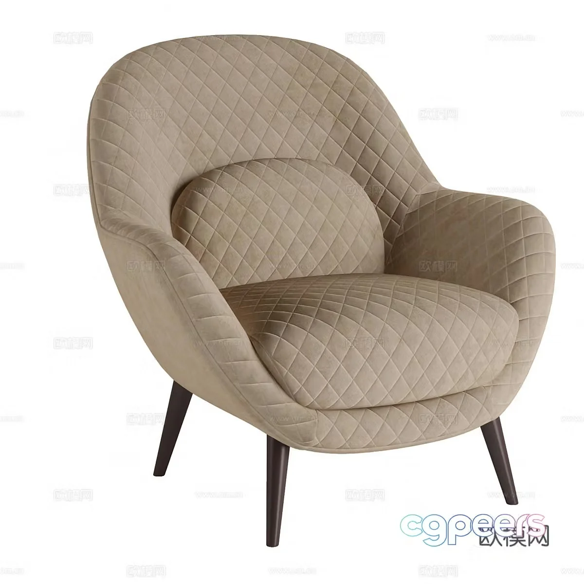 Modern chair sofa chair 3d model