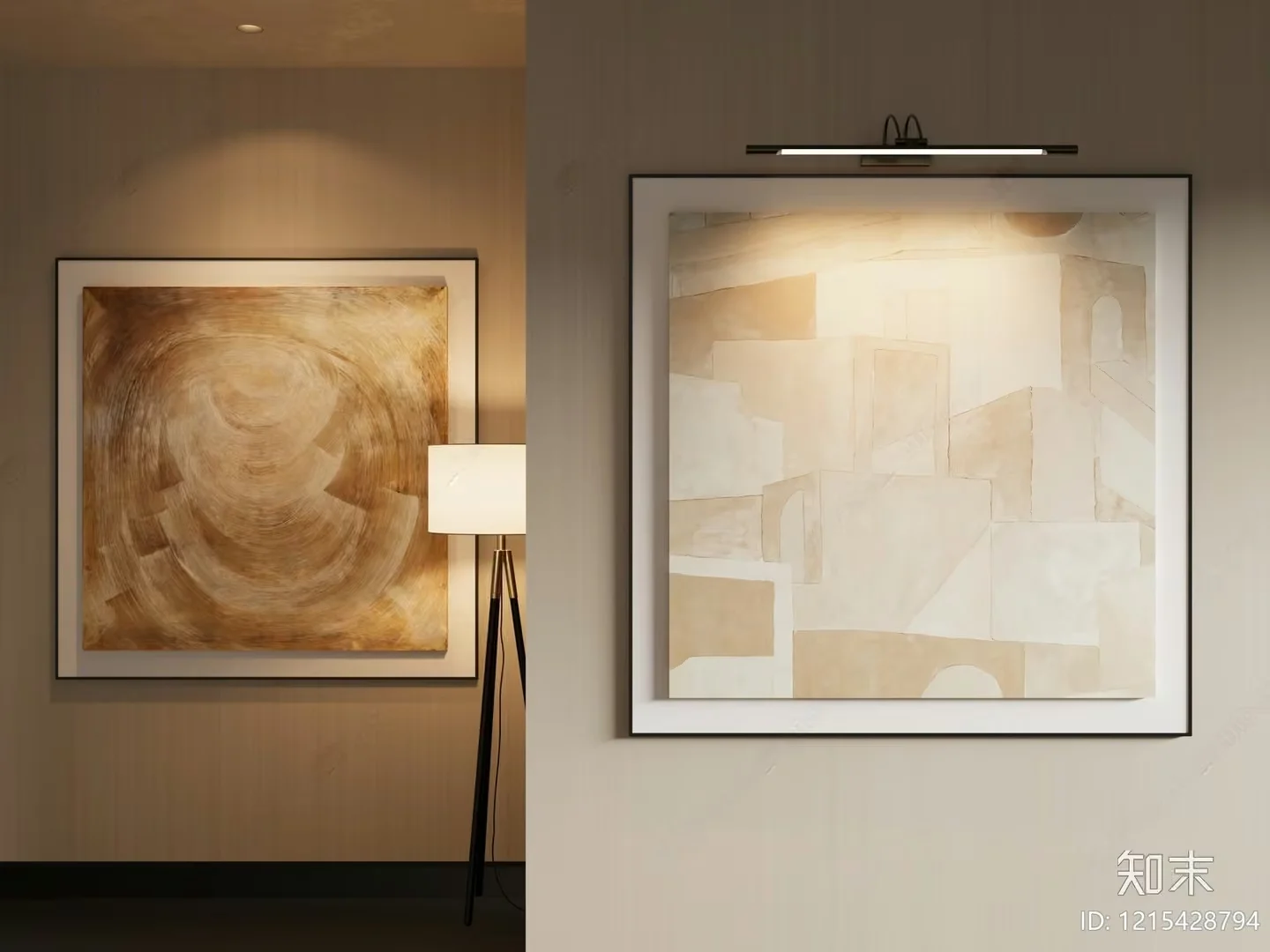 Modern Art Gallery 3D Model – 16998 – VRAY Render