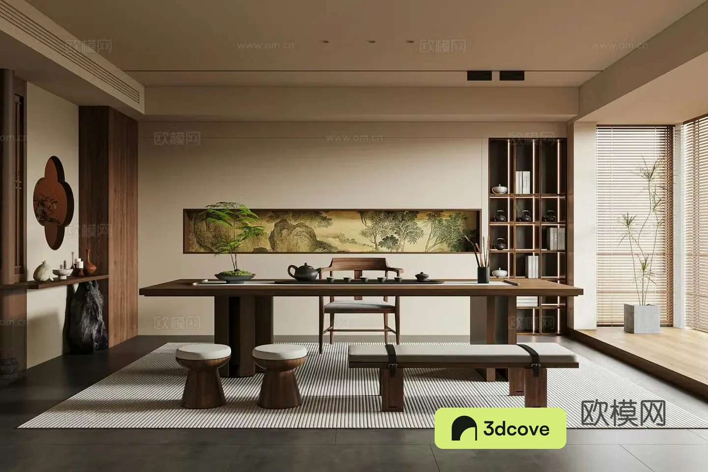 New Chinese tea room
