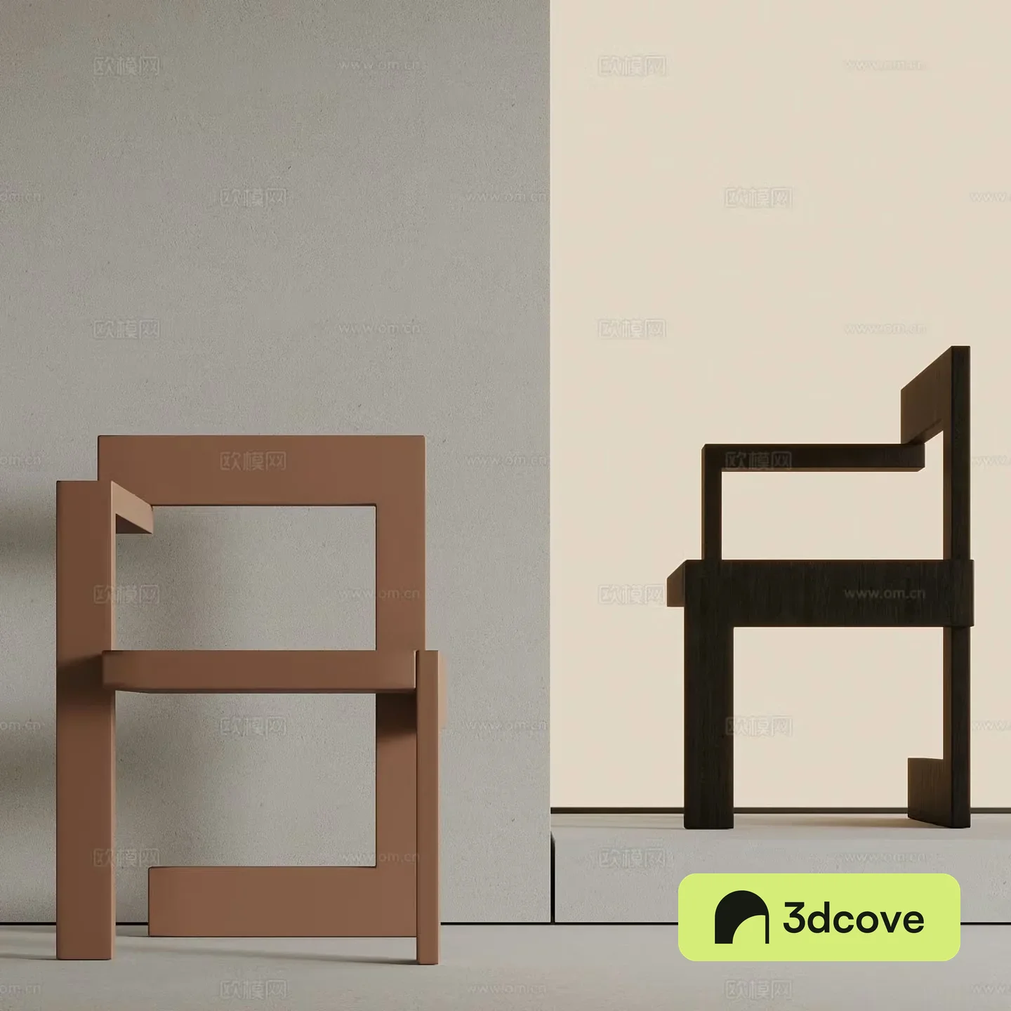 Modern art leisure chair