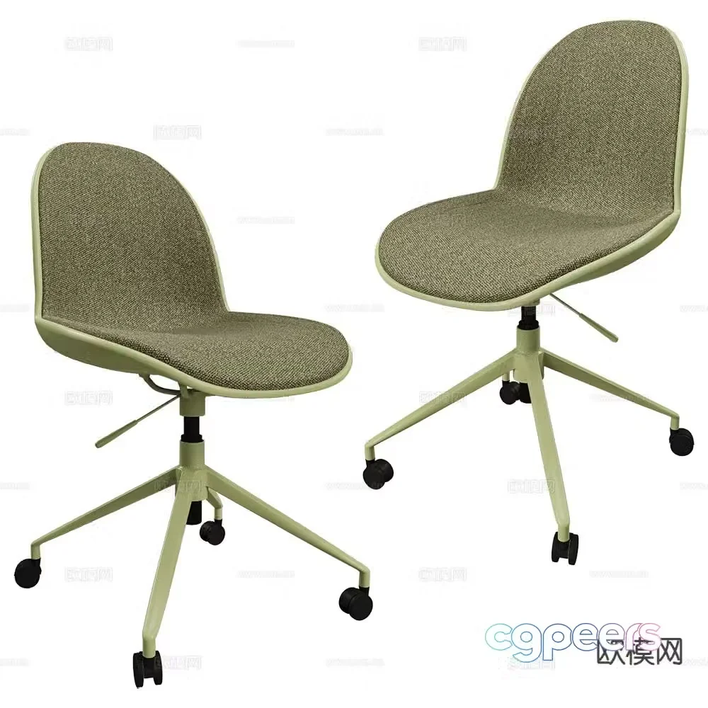 Zuiver Group staff chair office chair 3d model