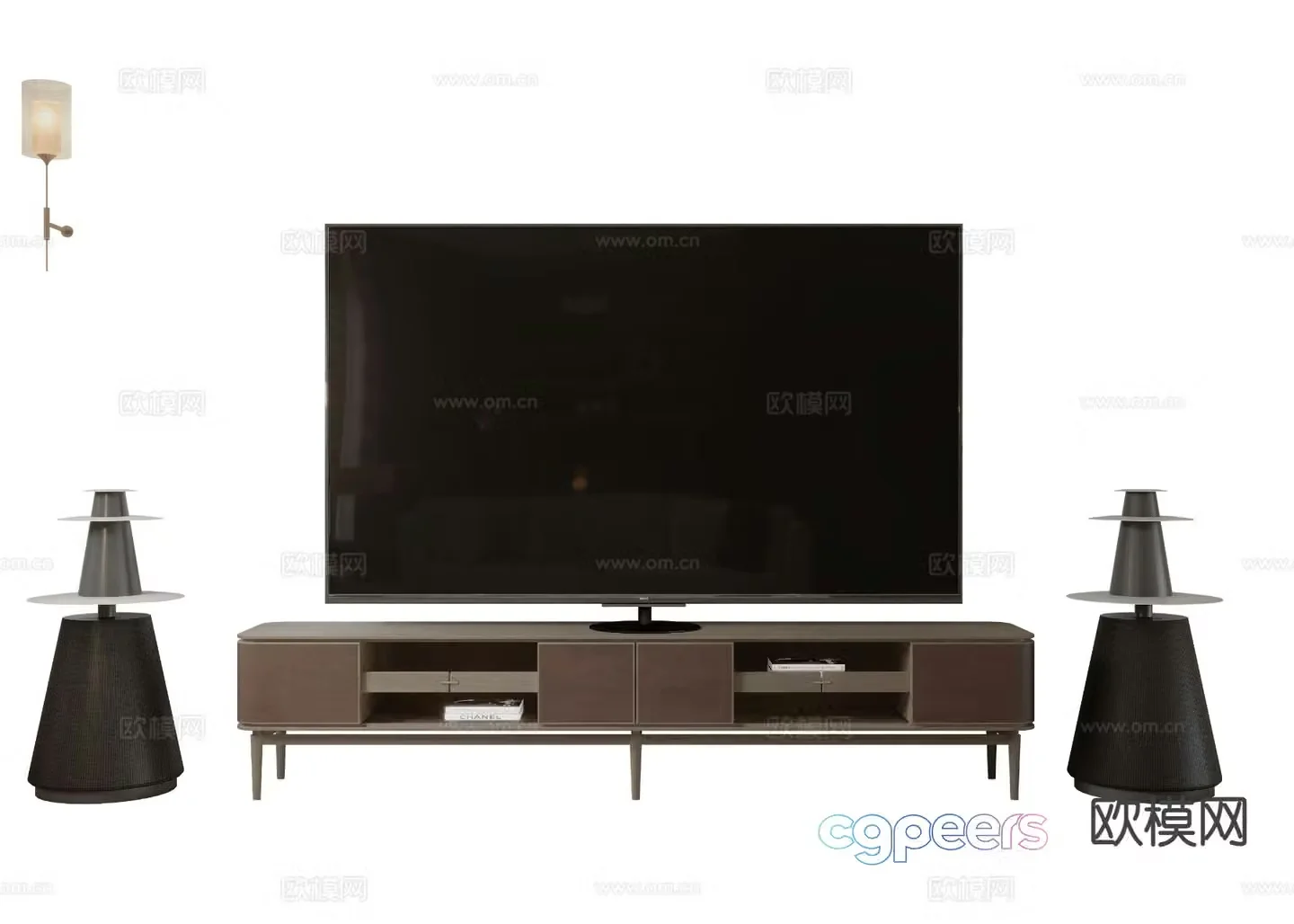 Modern TV cabinet 3d model