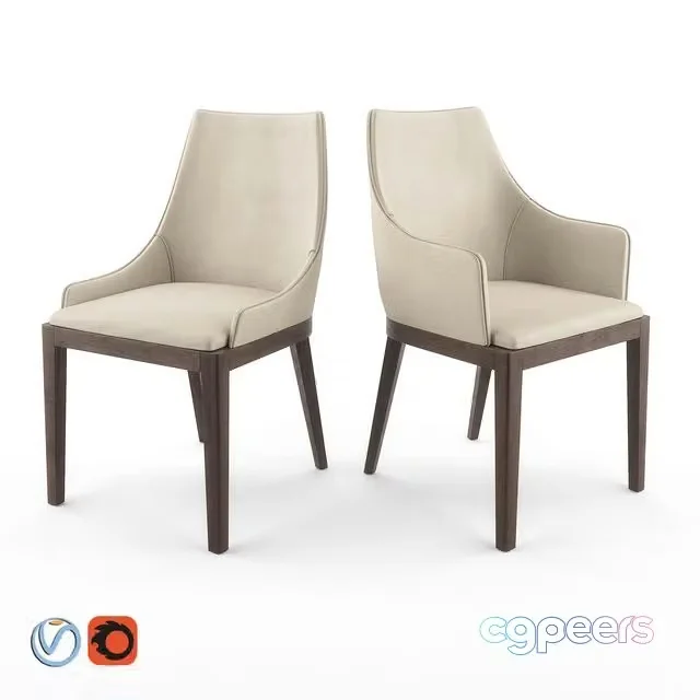 3ds Max Free – Marelli Nicole chairs