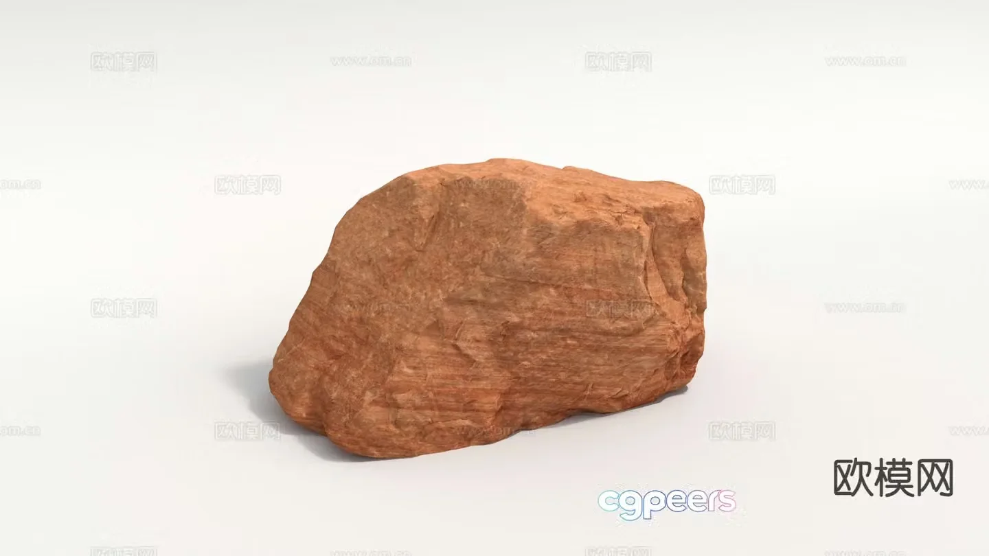 Landscape stone stone 3d model
