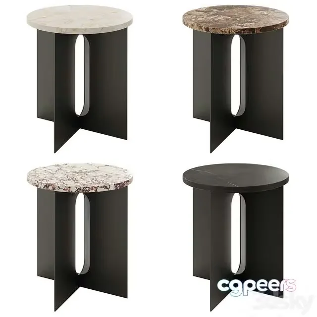 3ds Max Free – AUDO Androgyne Side Table (Menu)