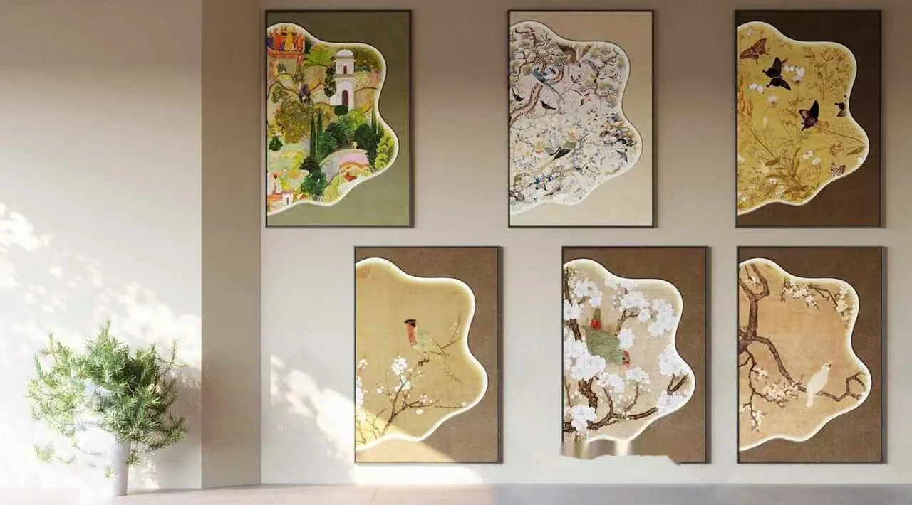 Wall Art Collection 3D Model – 2918 – VRAY Render