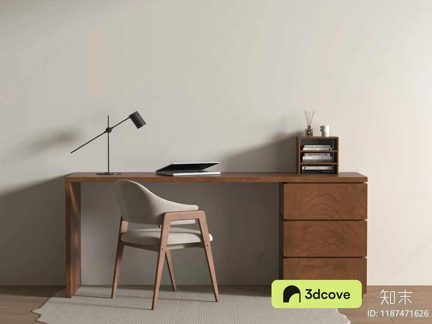 A Minimalist Desk Setup