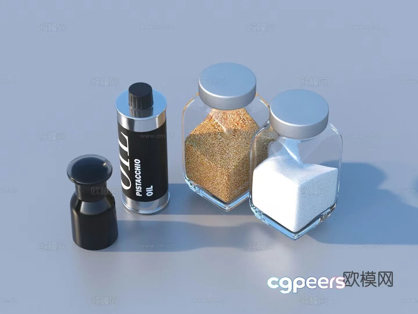 Kitchen utensils daily necessities 3D model