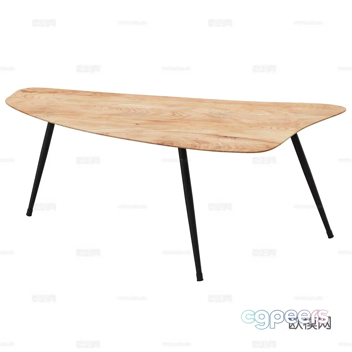Nordic simple coffee table coffee table simple coffee table living room coffee table coffee table 3D model