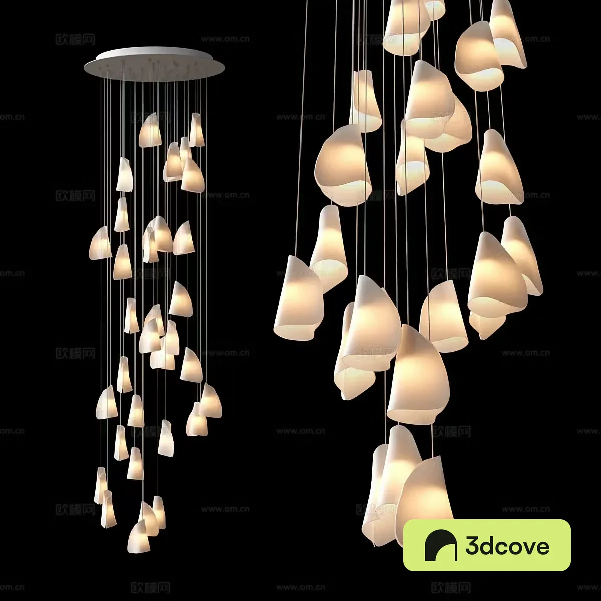 New Chinese style decorative chandelier