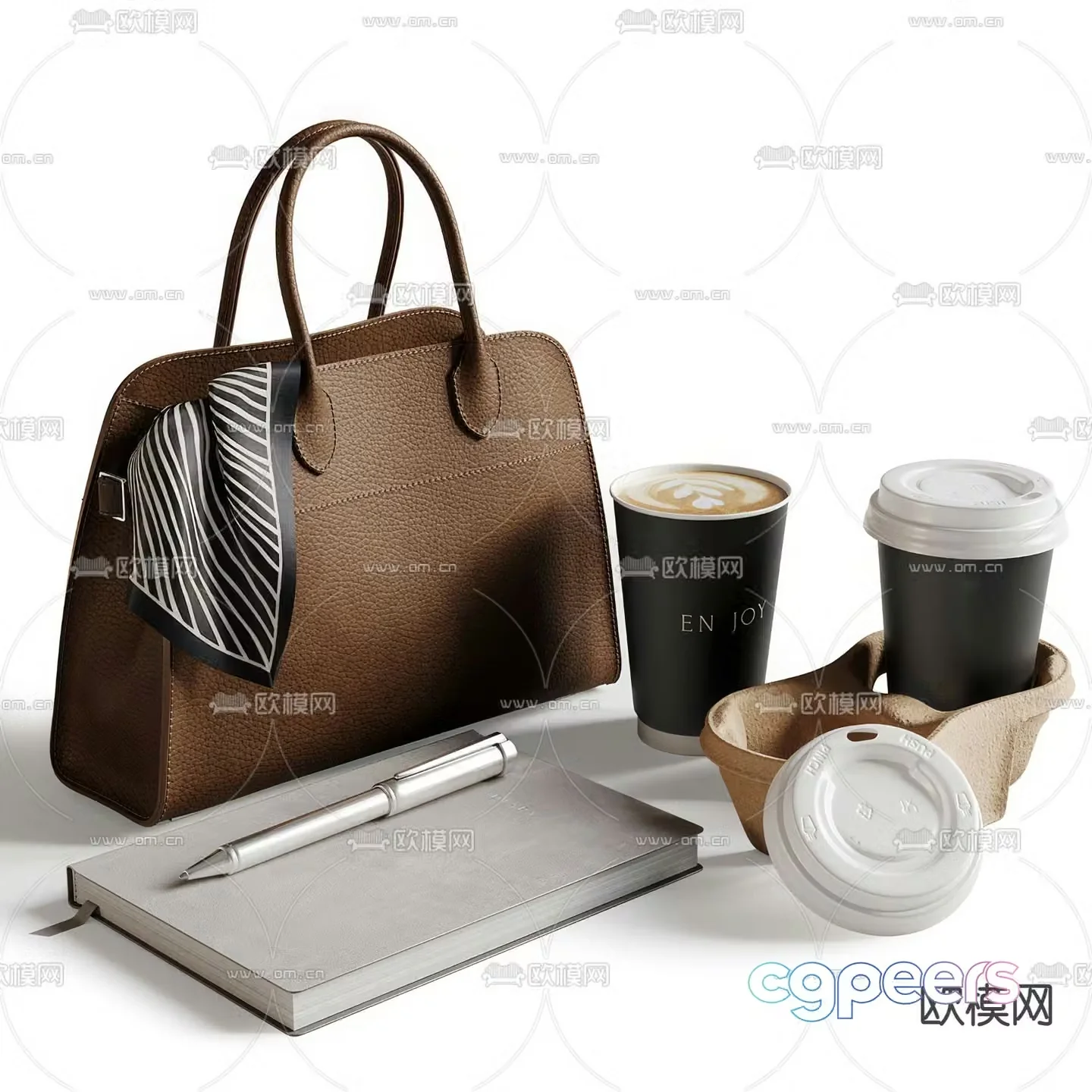 Bag Handbag Desktop Decoration 3D Model