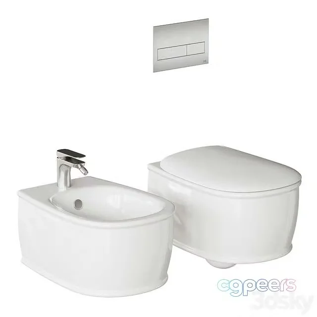 3ds Max Free – Artceram Atelier Wall-Hung WC