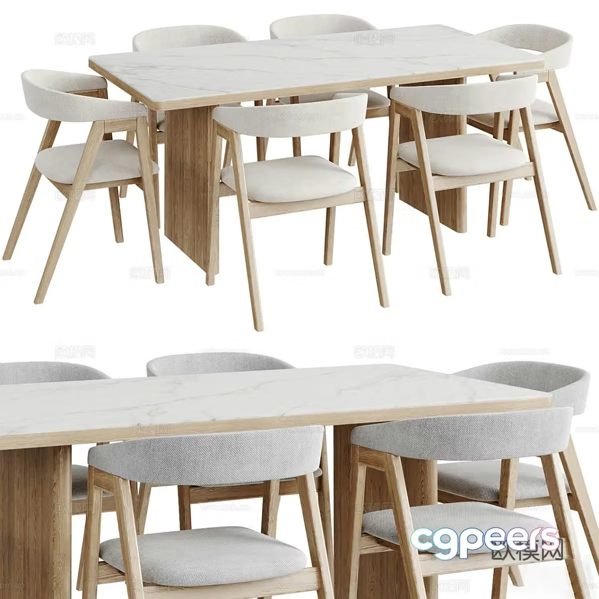 Dining chair 3d model
