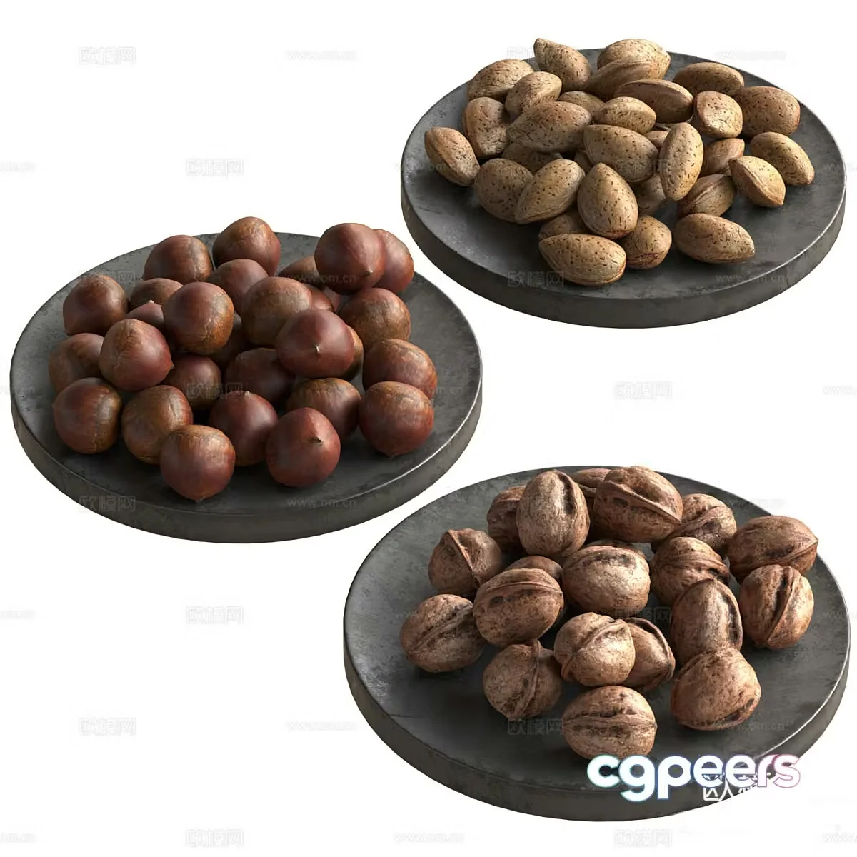 Dried fruit ornaments Decorative ornaments Kitchen ornaments Decorative ornaments Dining table ornaments Side cabinet ornaments 3D model