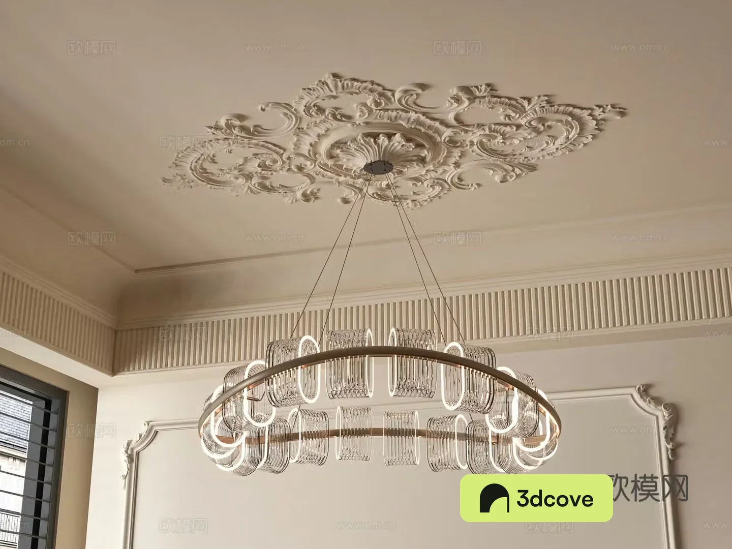 French hall chandelier
