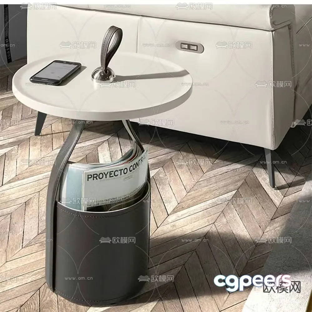 Angel Cerda side table corner table 3d model