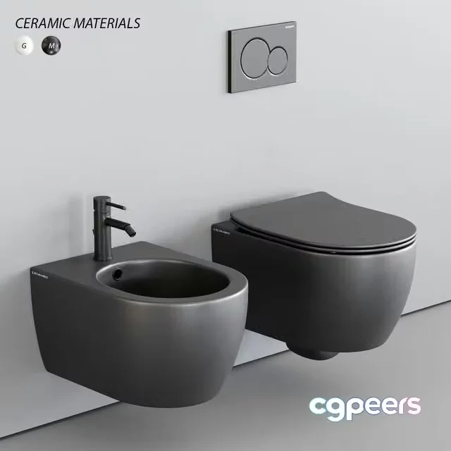 3ds Max Free – Scarabeo Ceramiche Moon Wall-Hung WC