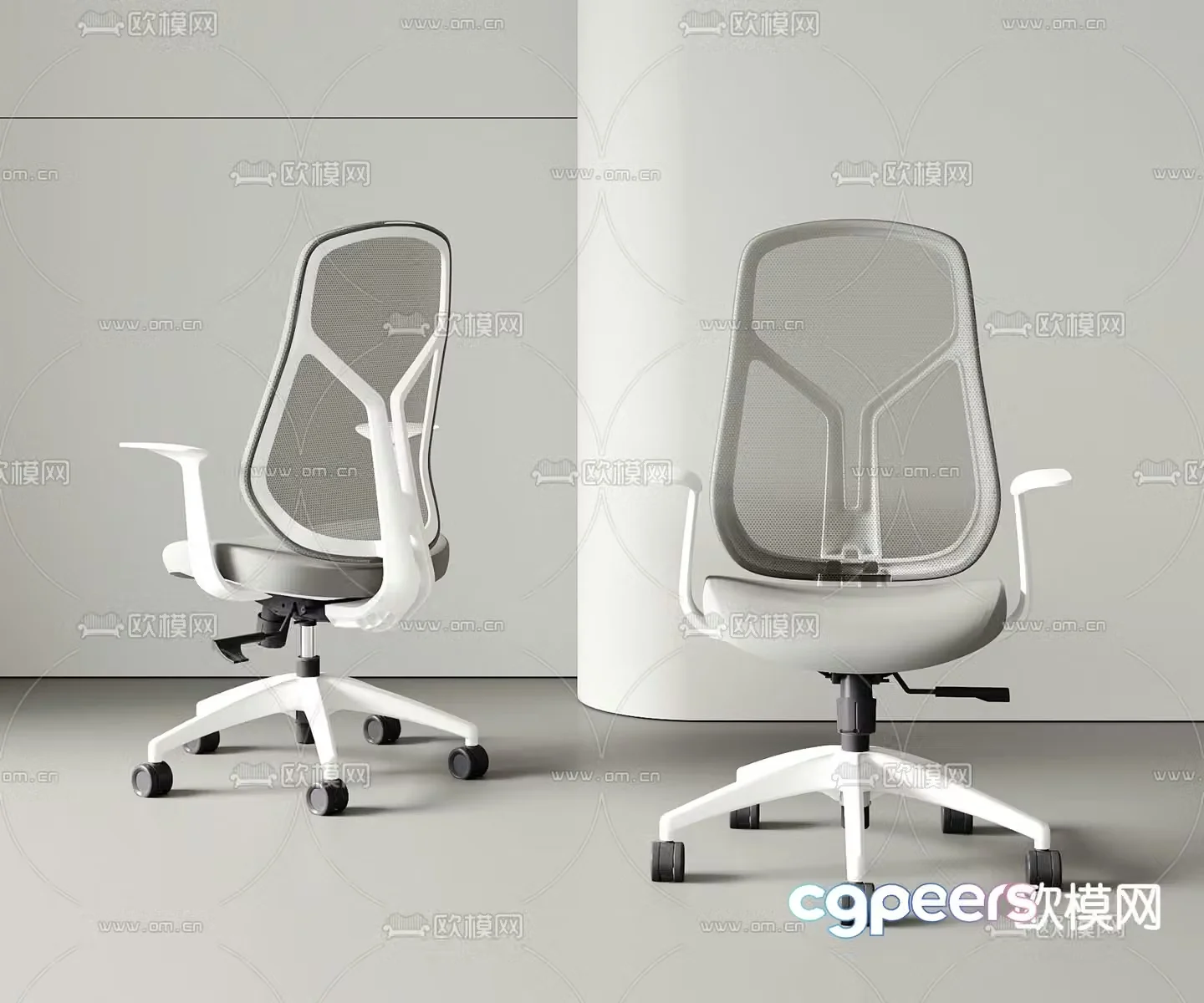 Mesh office chair office chair executive chair 3D model