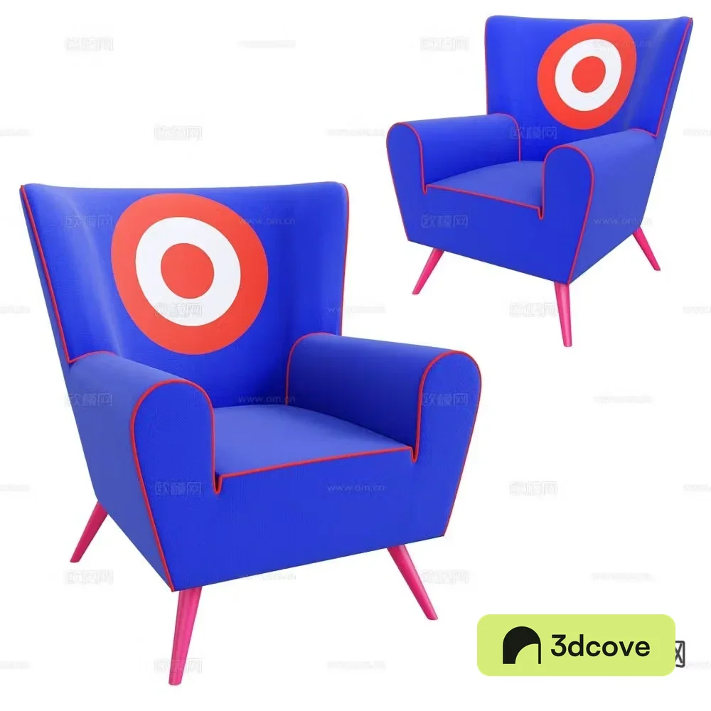 Pop Label Dopamine sofa chair American chair leisure chair