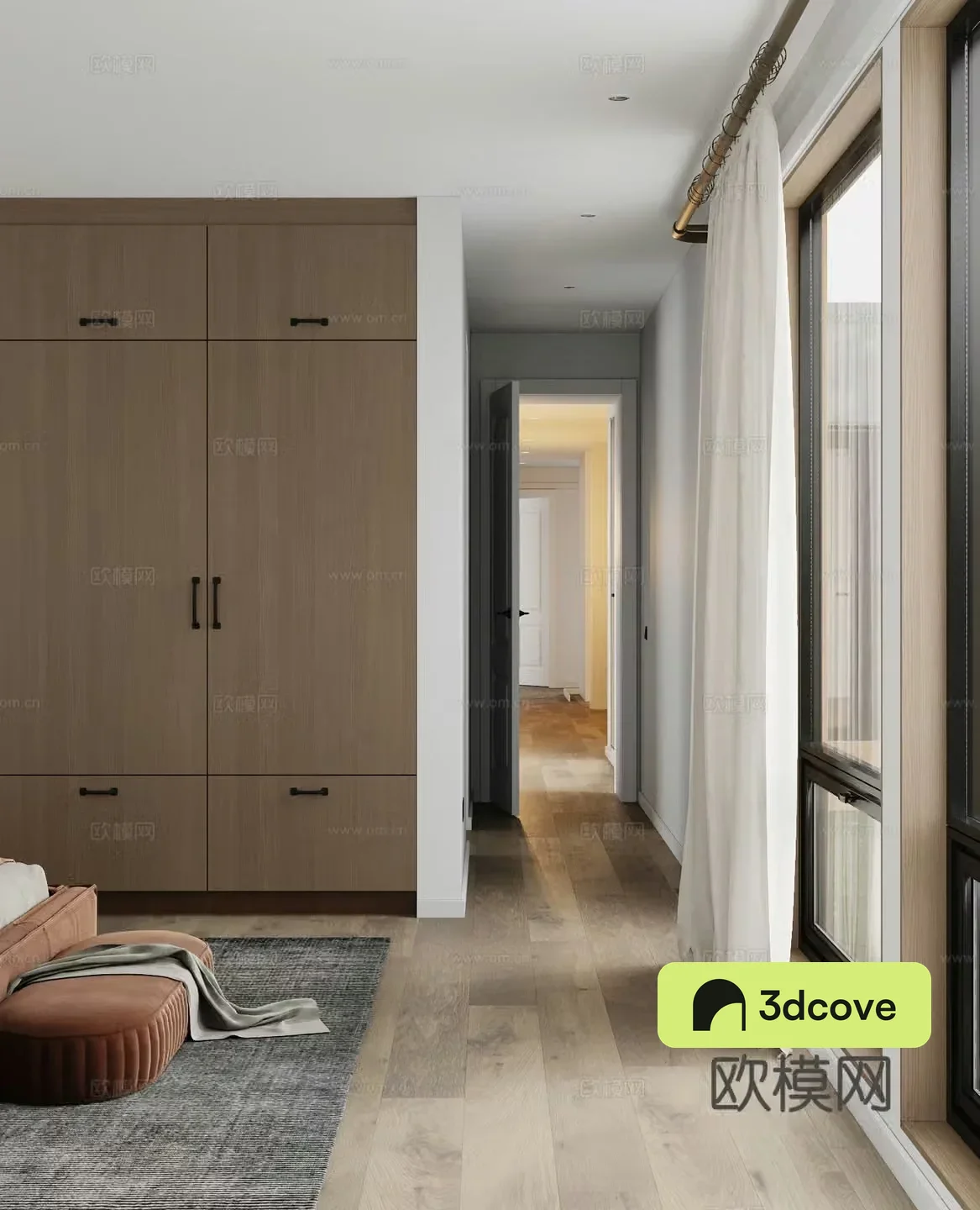 Modern bedroom