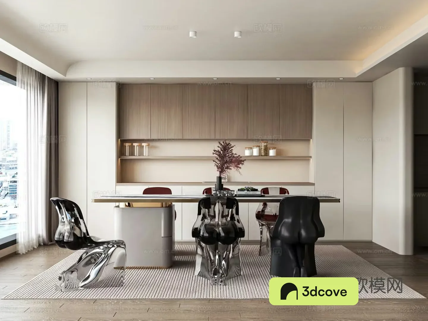 Modern style restaurant