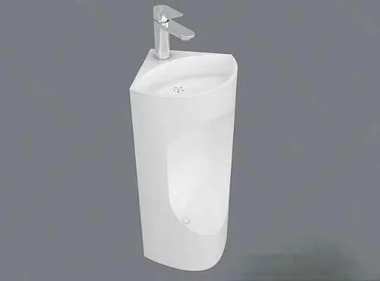 A White Bathroom Sink 3D Model – 2609 – VRAY Render