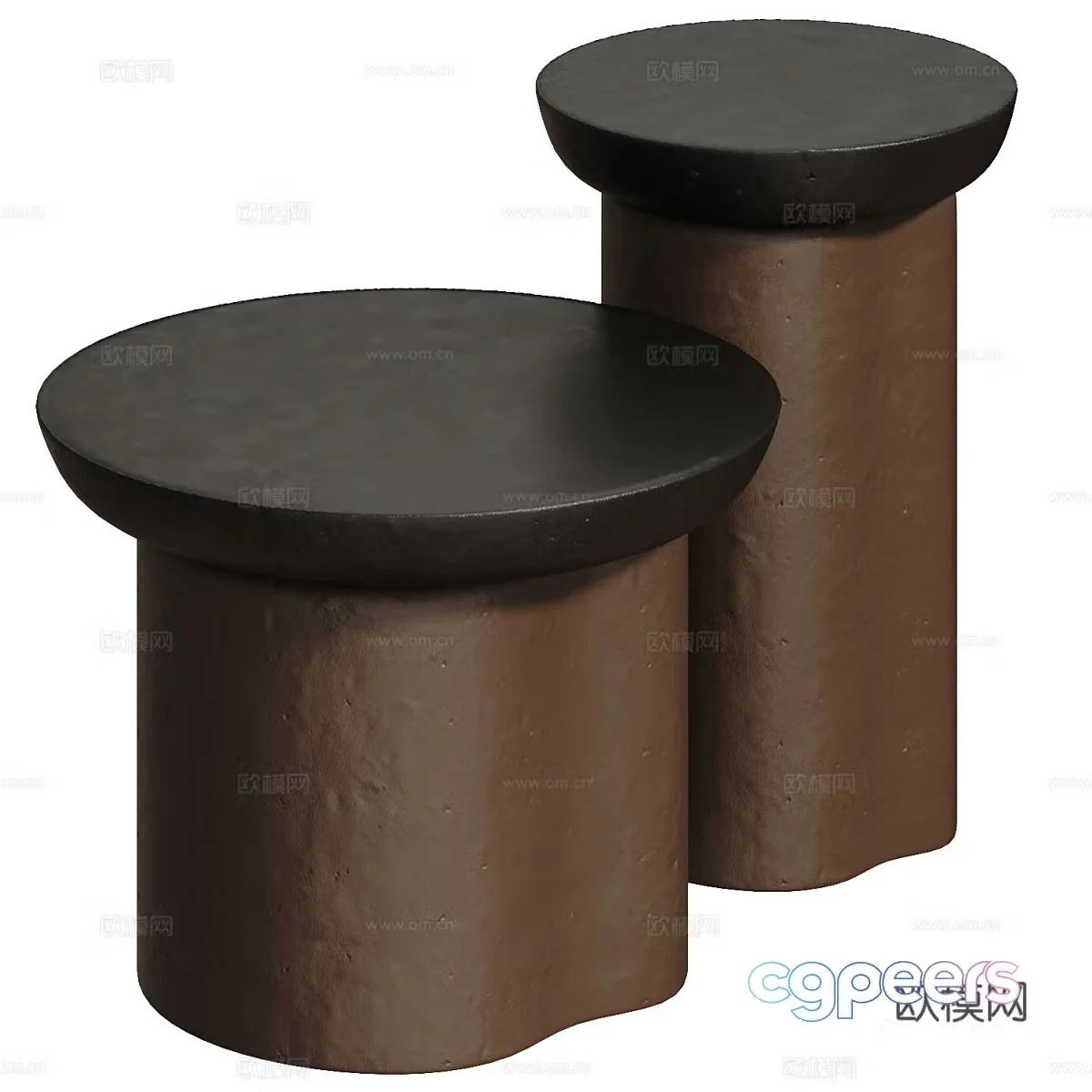 Modern simple coffee table coffee table simple coffee table round coffee table 3D model