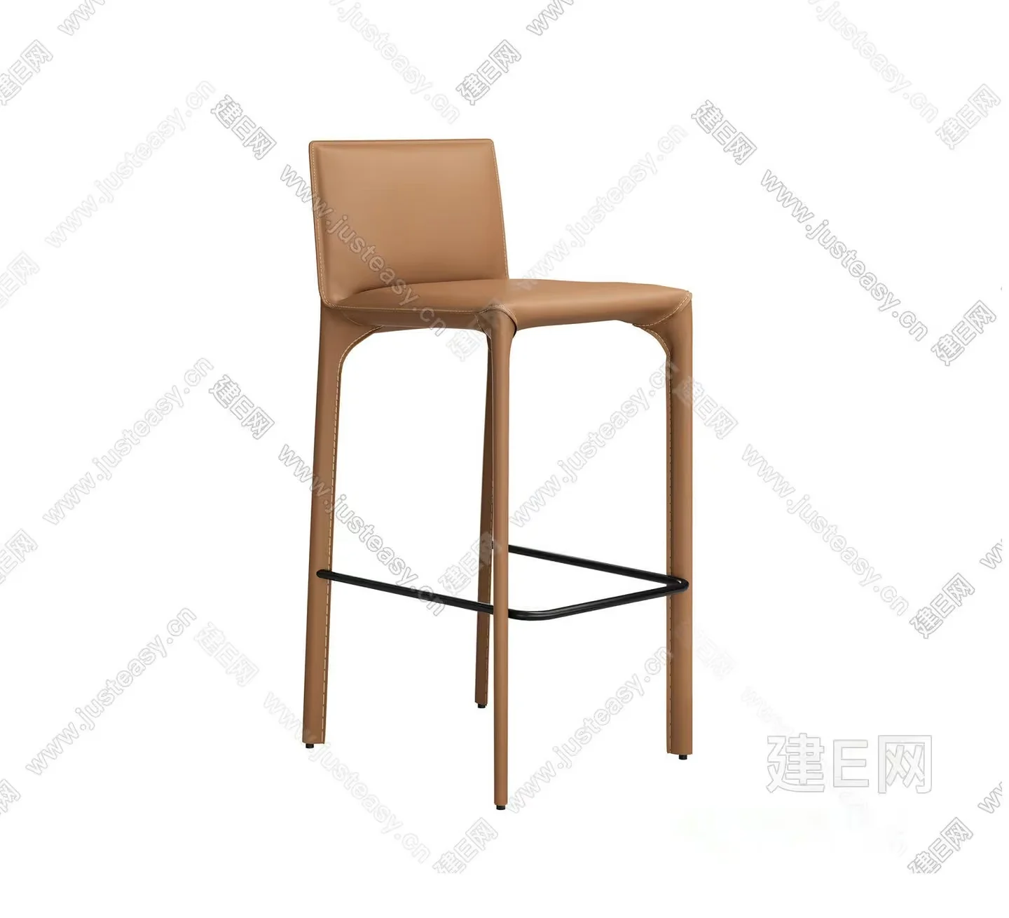 Modern Tall Bar Stool 3D Model – 23126 – VRAY Render