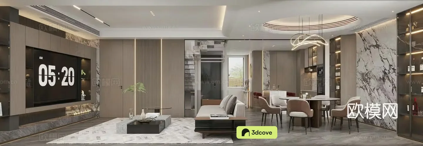 Modern living room