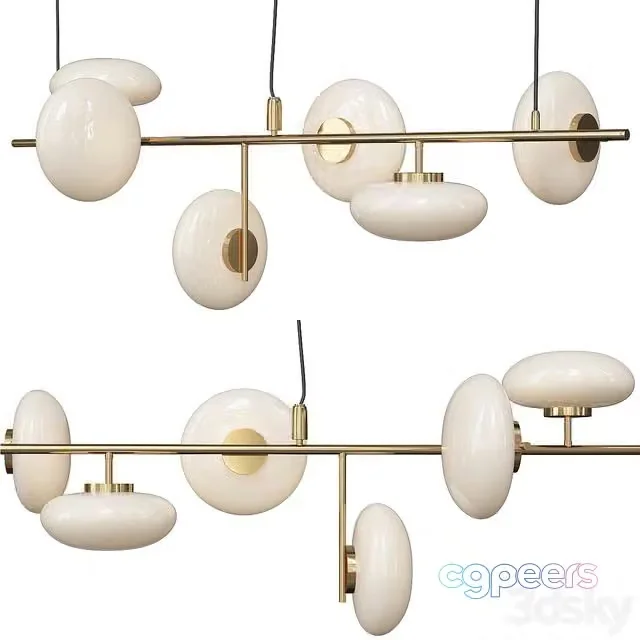 3ds Max Free – Mami Horizontal Pendant by Penta – Casa Di Luce