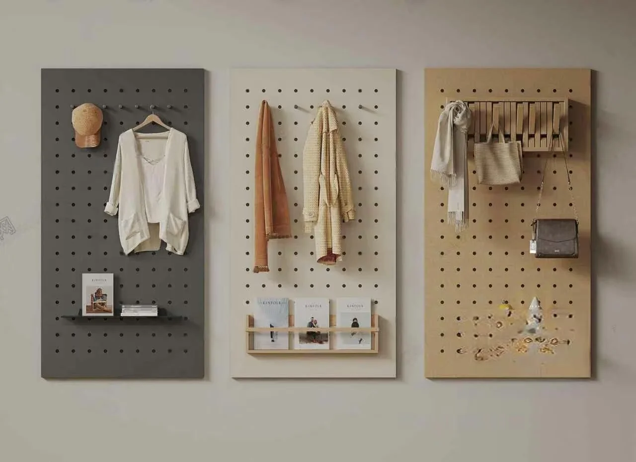 Three Pegboards 3D Model – 992 – VRAY Render