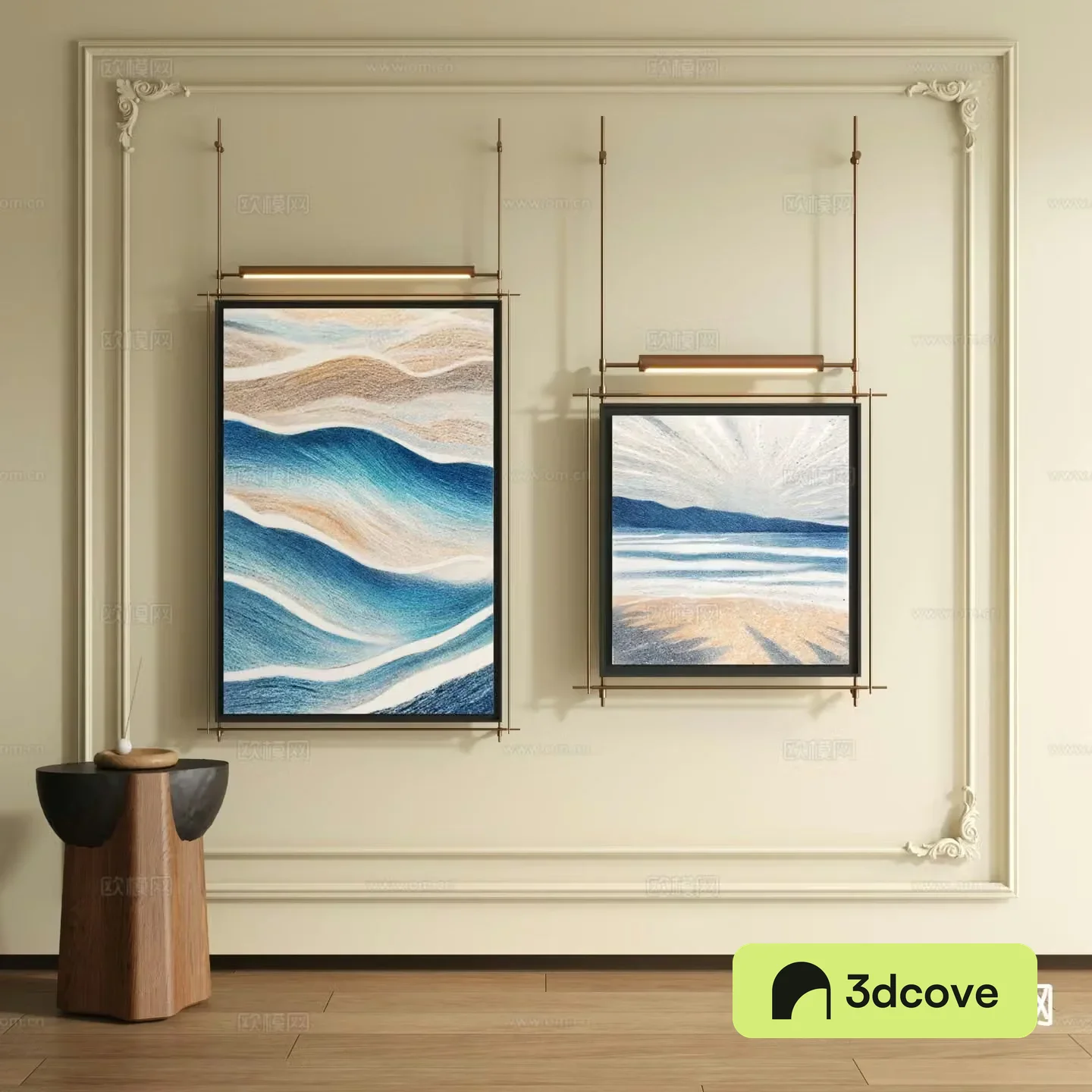 Modern art painting decorative painting