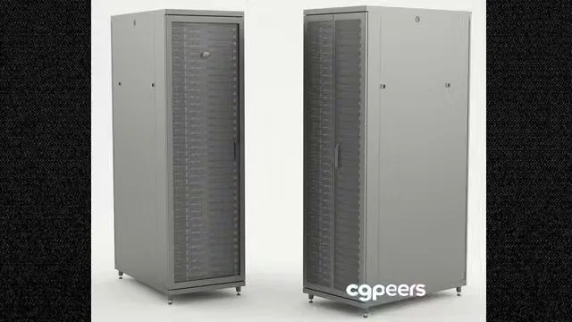 3ds Max Free – Server rack APC NetShelter SV 42U 600×1060