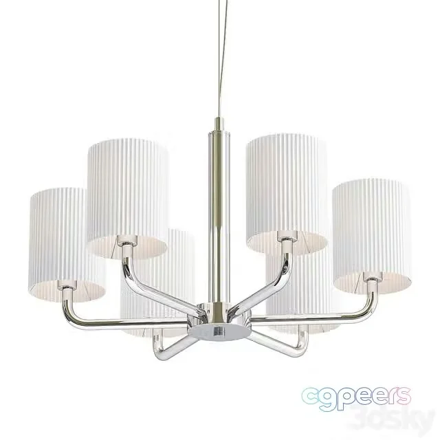 3ds Max Free – Pendant chandelier Favorite Birra 1861-6P