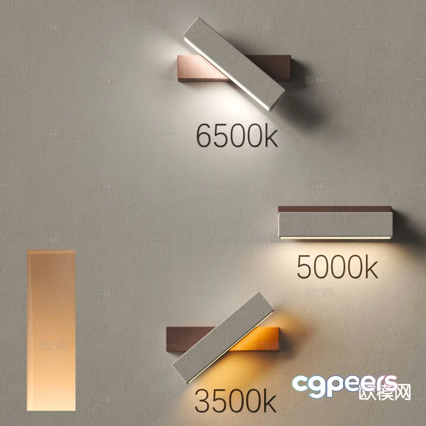 Modern wall lamp personalized wall lamp creative wall lamp 3D model