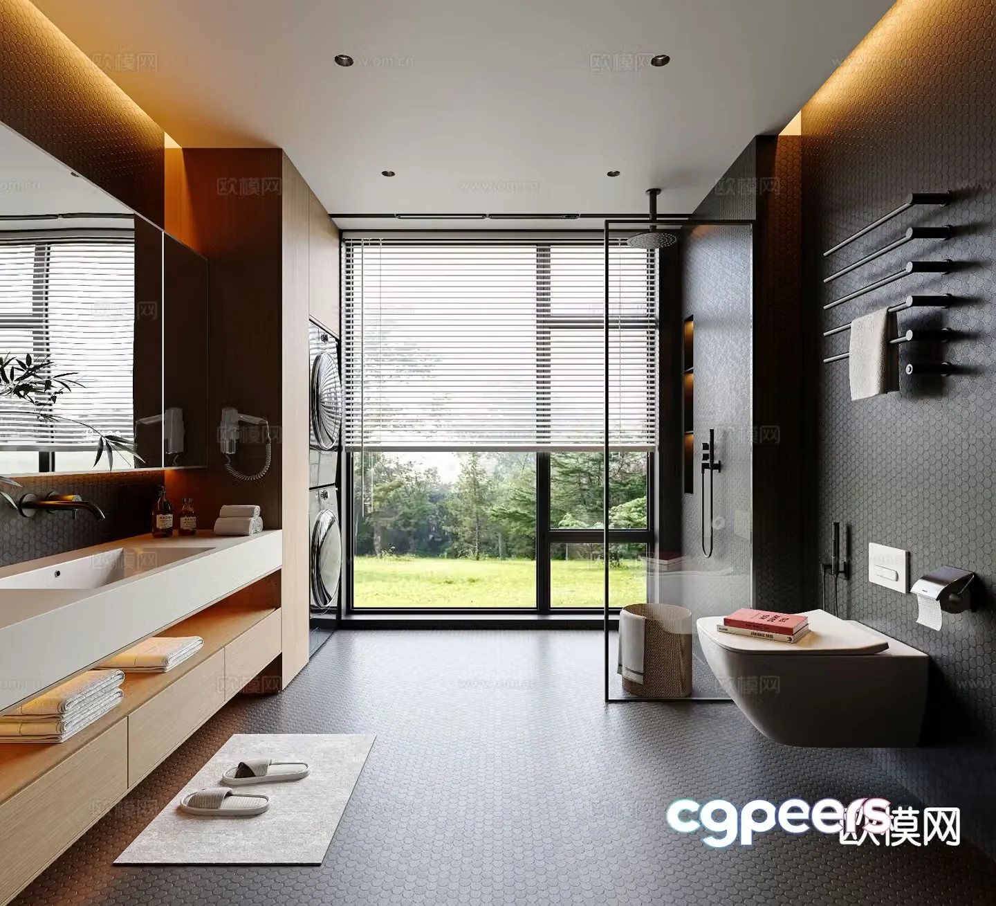 Italian bathroom bathroom 3d model