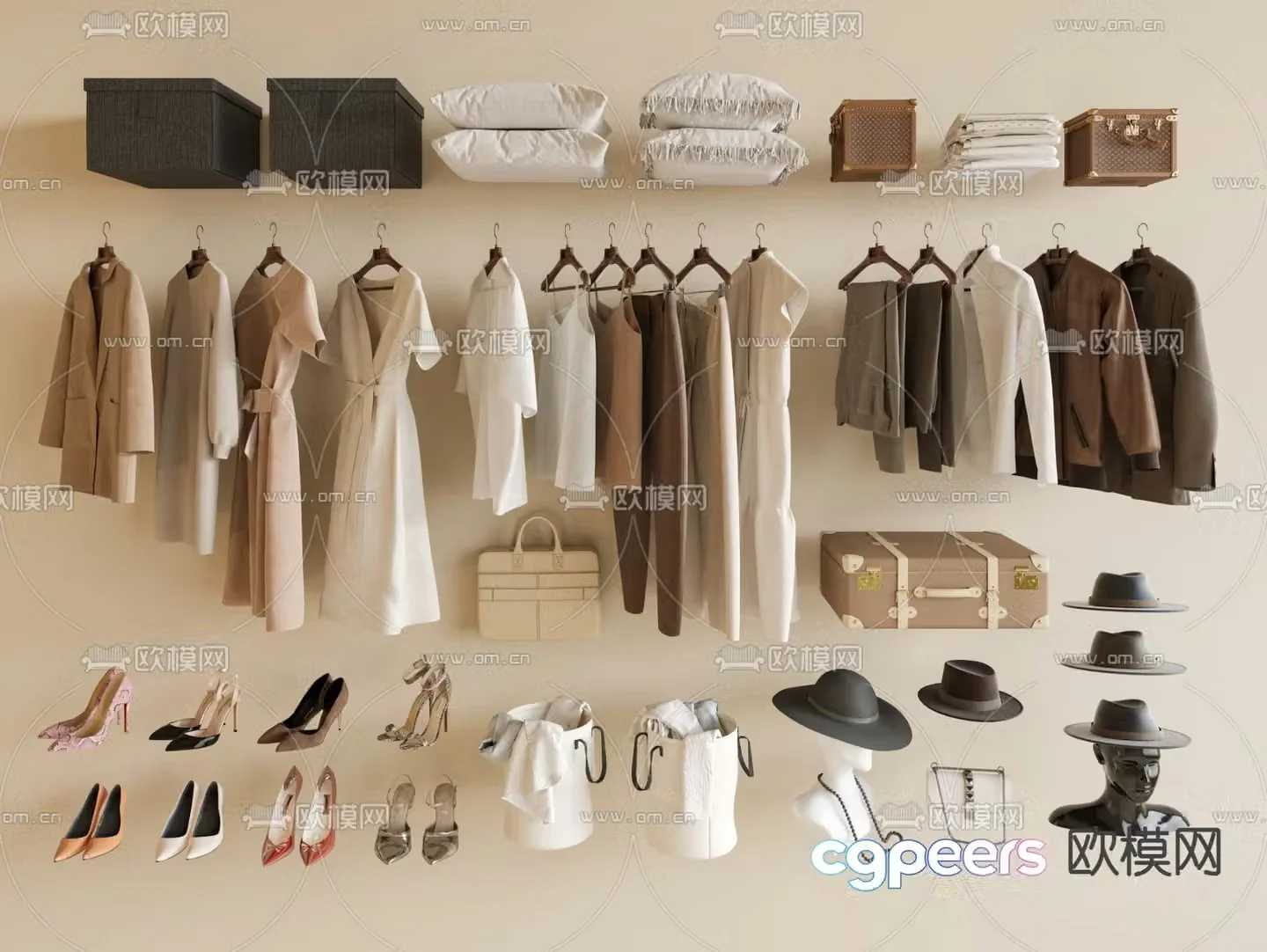 Clothing Clothing Shoes and Hats Clothing 3d Model